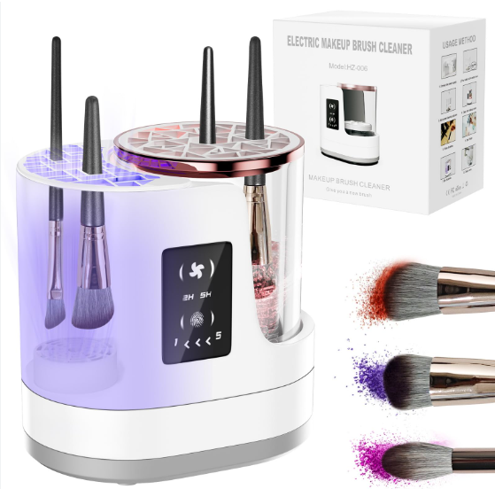 Automatic Makeup Brush Cleaner & Dryer 3-in-1